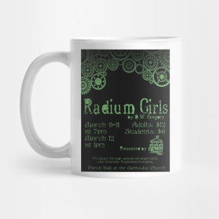 Carousel Theatre Radium Girls Show Poster Mug